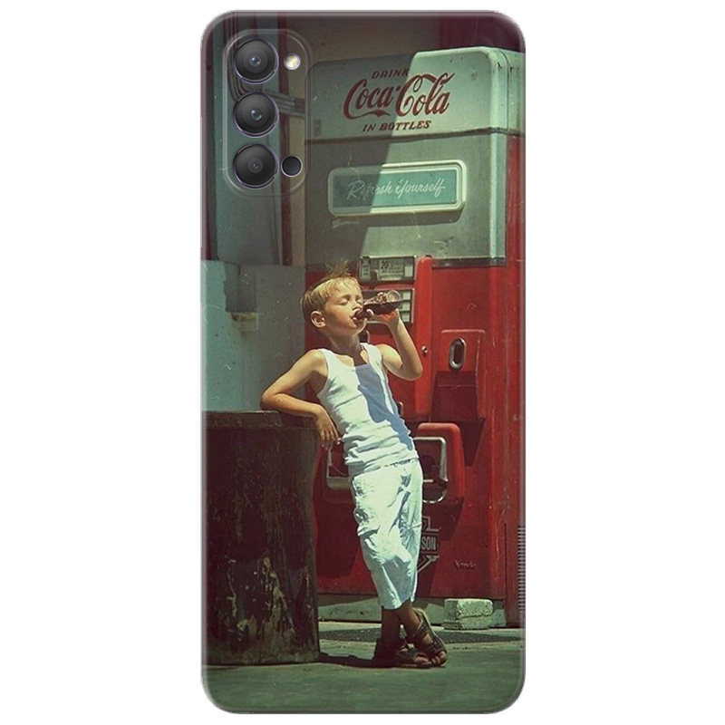 复古可乐男孩适用oppo手机壳