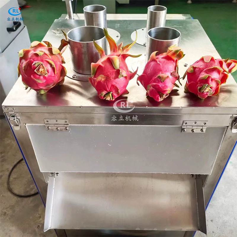 商用火龙果切片机 下压式杨桃苹果切片设备 全自动诺丽果切片机