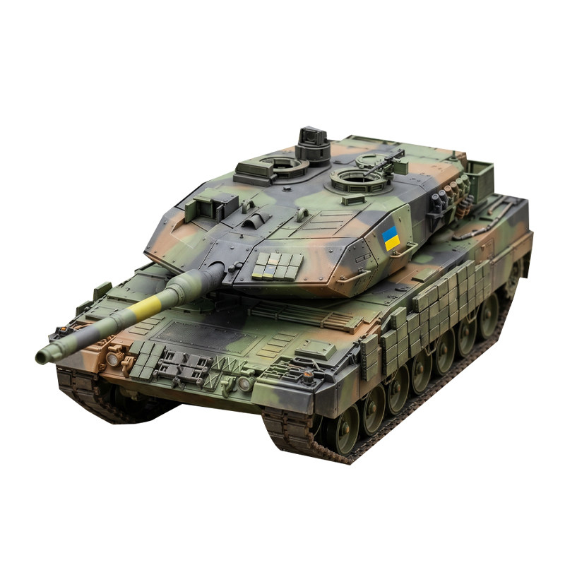 边境拼装模型豹2A6主战坦克