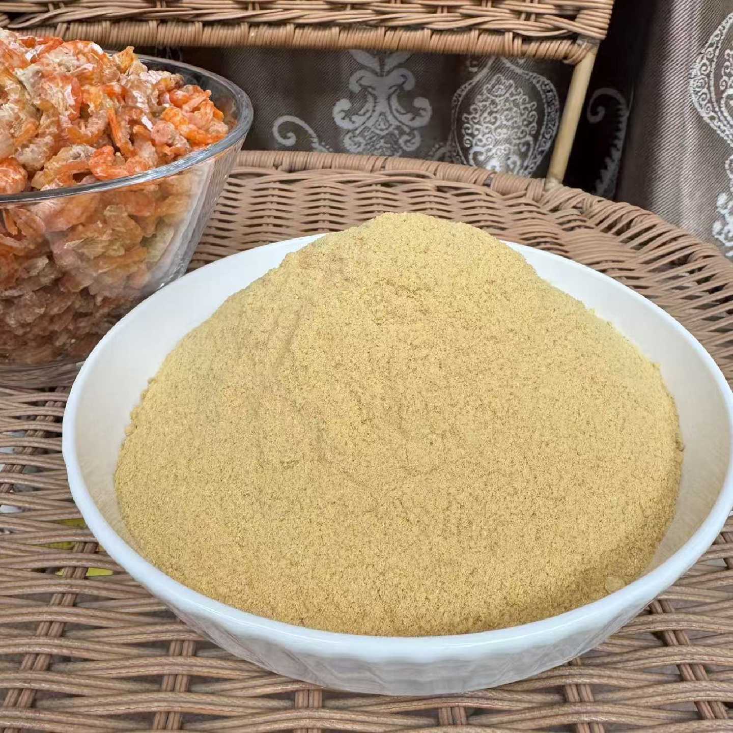 虾粉调料食用淡干虾米粉商用干货海鲜粉汤料提鲜100g调味食用商用