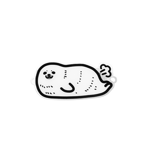 迪加尼原创海豹手机背夹斜挎可背高级可调节带挂绳通用长款挂脖一体新款编织耐用手机链挂绳可拆卸防丢夹片