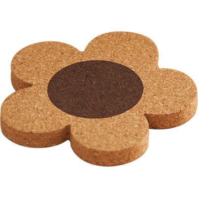 肆月杯垫花朵软木垫杯垫