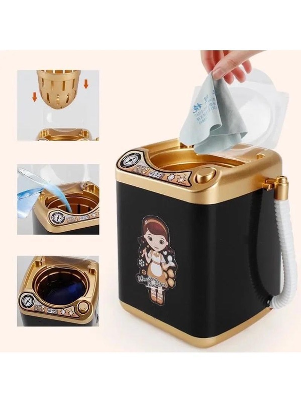 迷你洗衣机可全自动洗衣机过家家玩具洗袜子的小神器儿童仿真小型