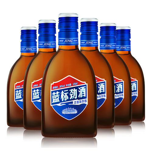 【官方正品】劲牌36度蓝标劲酒125ml瓶装 劲酒蓝瓶 官方旗舰店