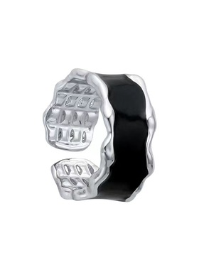 NININA肌理开口情侣戒指送女友