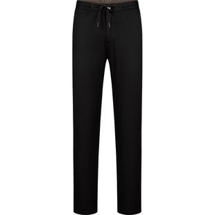 柒牌男装清仓便装长裤直筒松紧腰印花青年商务休闲百搭抽绳裤子