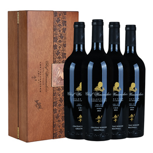 长城桑干酒庄首席酿酒师甄酿赤霞珠干红葡萄酒中粮国货红酒整箱装