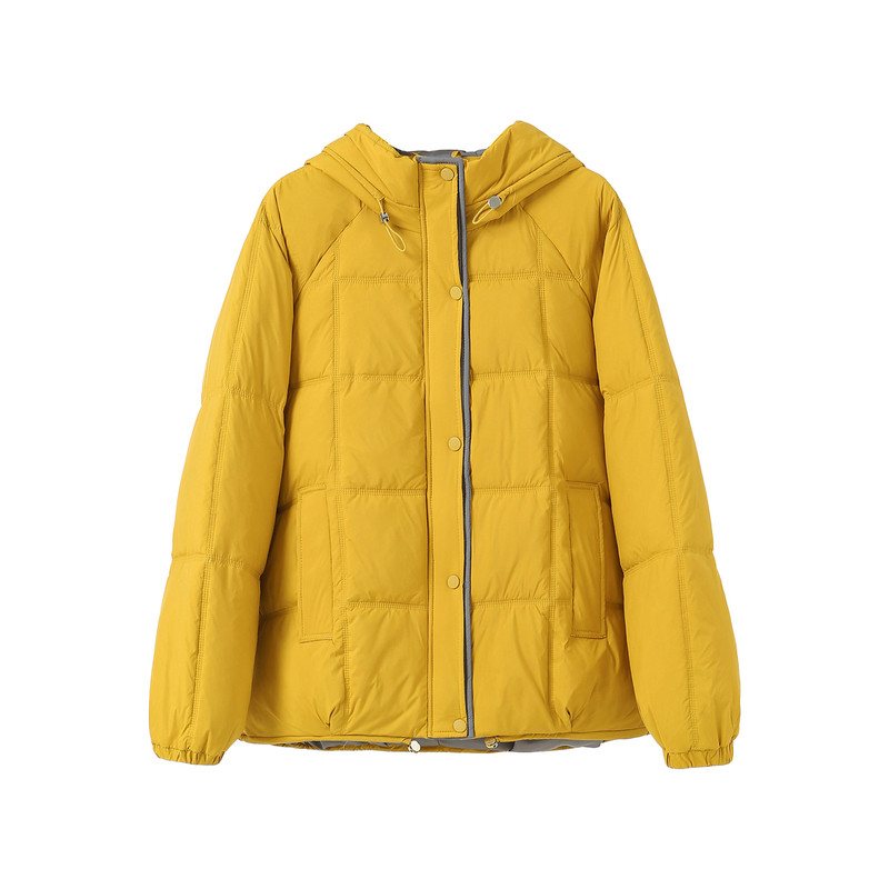 休闲连帽棉服外套女洋气百搭棉衣