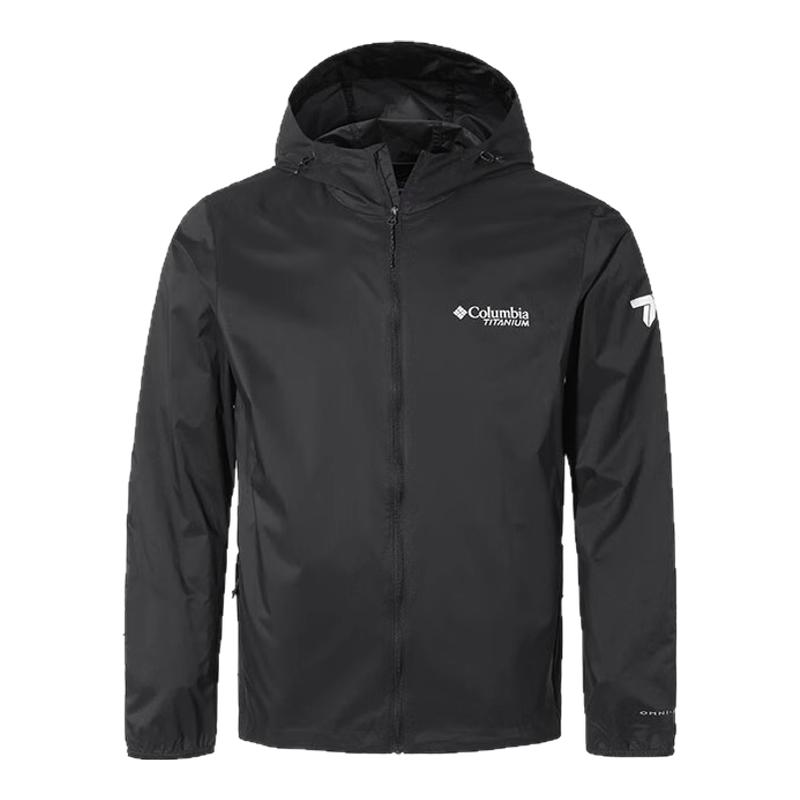 2025春夏新品哥伦比亚防晒衣男户外钛金系列拒水透气皮肤衣WE2383