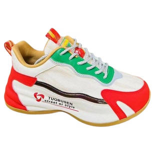 拓步森磁能振动健康鞋749情侣款四季脸谱鞋防臭高档休闲鞋女鞋