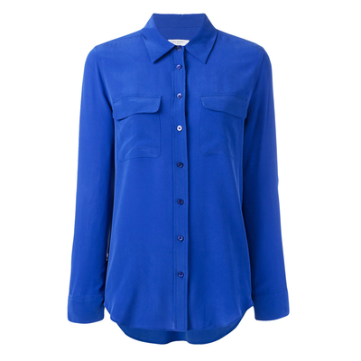 equipment真丝软糯清凉修身衬衣