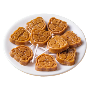 小熊山楂棒棒糖片条原味无山楂棒添加儿童小吃健康年货零食批发