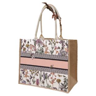 手提袋定制LOGO帆布包大容量外出印刷手绘包包拉链大牌手提麻布袋