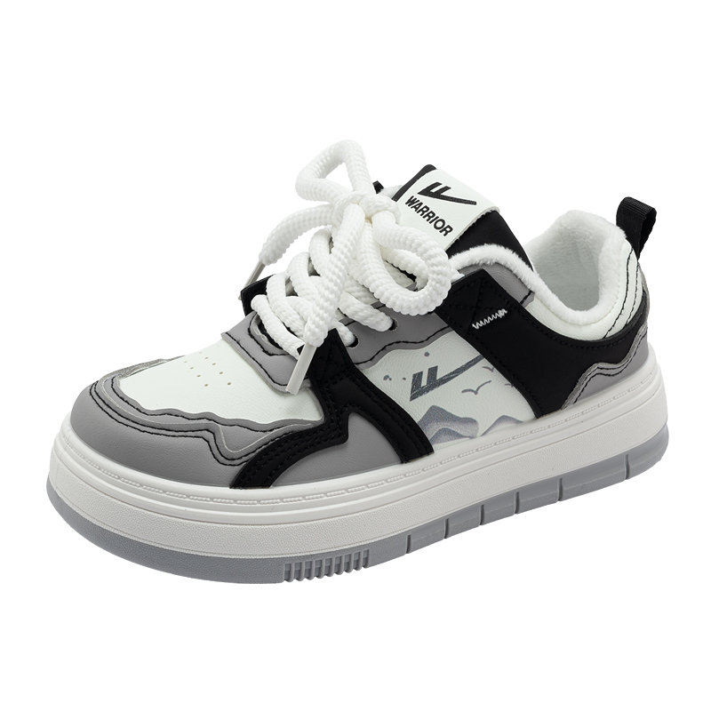 回力官方旗舰店女鞋2025新款秋款小白鞋子女款国潮水墨画运动板鞋