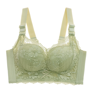 【美容院】调整型内衣女收副乳胸罩无钢圈上托聚拢婴儿棉文胸女