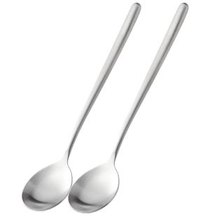 米立风物韩式饭勺高颜值ins风长柄勺家用干饭勺汤勺304不锈钢勺子