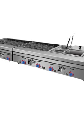 专用锅格子加厚大型关东煮机器
