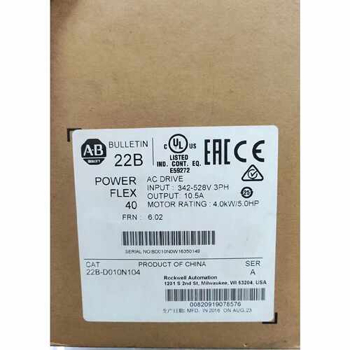 AB变频器22B-D010N104全新现货