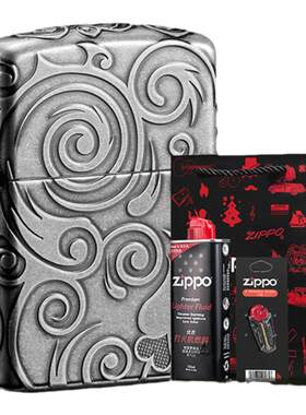 ZIPPO流云淬火套装礼物