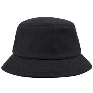 冬季羊毛呢渔夫帽男大头围韩版百搭休闲保暖加绒帽子男显脸小盆帽