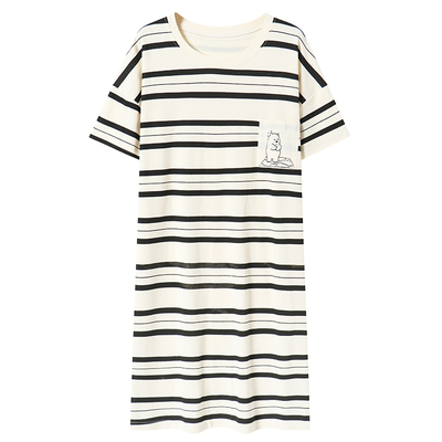 亲肤升级优质棉睡裙外穿薄款女款