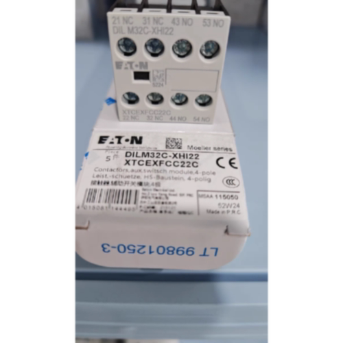 议价伊顿穆勒DILM32C-XHI22两开两闭接触器辅助触点