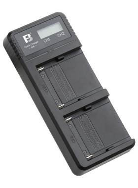 沣标适用索尼NP-F970 F990 F770 FM50 FM500H充电器USB摄照相机电池Type-c双充QC3.0快充F750 F550补光灯电池