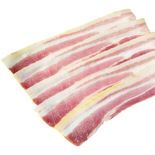 百倍德原切培根肉片五花肉商用家用2kg/包早餐包邮用于手抓饼烧烤