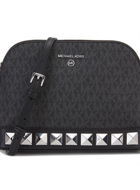 MICHAEL KORS 迈克·科尔斯 MK女包女士CHARM系列印花单肩斜挎包