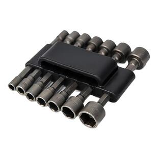 风批套筒六角柄套筒头手电钻气动风批套头电动批头自攻螺丝14件套