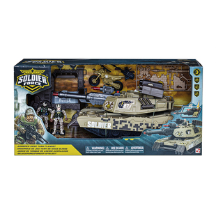 军事模型儿童益智玩具DIY集多美轰天勇将系列坦克套装 545122