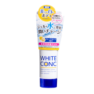 日本WHITE CONC vc美白全身滋润保湿补水身体乳啫喱留香90g