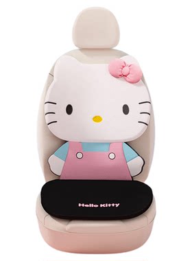 hellokitty汽车坐垫四季透气卡通车载座套四季通用可爱座垫座椅套