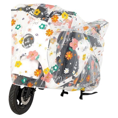 防雨电动车车罩透明防水防尘全罩
