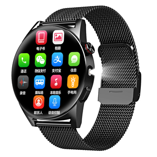 新版顶配智能手表大内存本地音乐乘车码离线微信支付手电筒运动计步多功能华强北蓝牙通话男女款超长待机手环