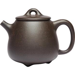 宜兴纯全手工紫砂壶原矿黑金砂高石瓢名家泡茶壶家用陶瓷功夫茶具