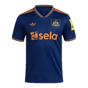 速干纽卡斯尔联球迷版第二客场足球短袖球衣男adidas阿迪达斯官方