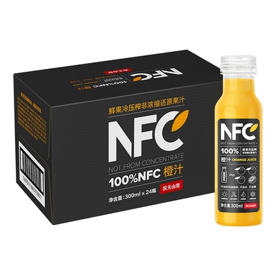 农夫山泉NFC果汁橙汁农夫山泉
