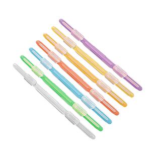 塑料原子夹装订收纳两孔夹蛇夹装订器打孔机整理大容量活页夹外壳学生作业考卷学习资料文件夹装订条