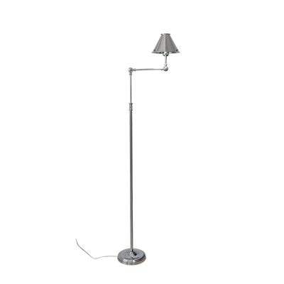 摇臂落地灯设计师款客厅沙发旁