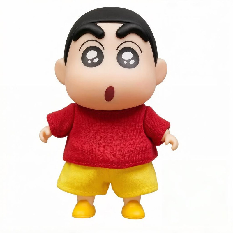 正版蜡笔小新关节人仔系列盲盒