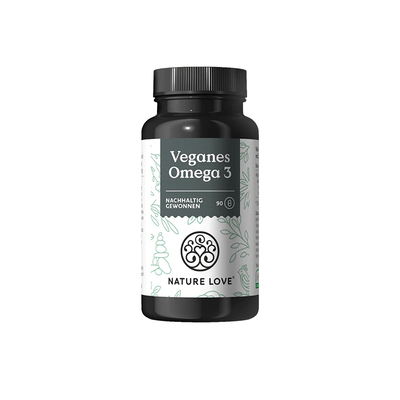 【自营】德国NatureLove进口海藻油DHA素食TG型omega3EPA记忆力