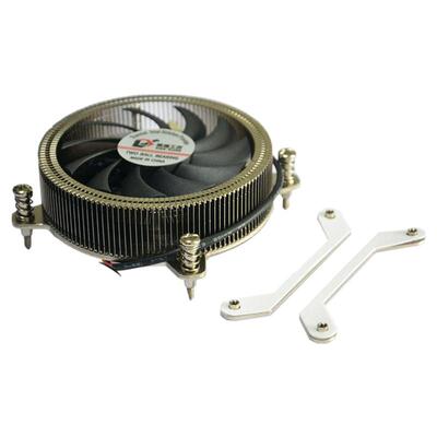 鼎翔工控超薄1U散热器铜管115X