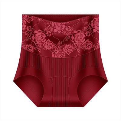 本命年属马年大红色内裤高腰收腹