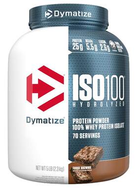 Dymatize狄马泰斯精英乳清蛋白质粉Whey健身男蛋白运动营养粉5磅