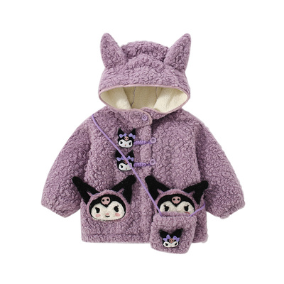 sesameclub女童库洛米外套冬季