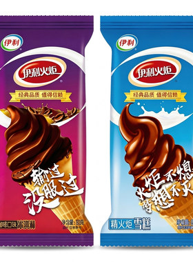 5支伊利火炬冰淇淋蛋筒香草味