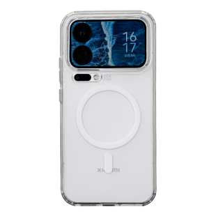 不挡超广角气囊防摔适用小米17ProMax手机壳酷安酷品新款Ultra透明tpu软壳小米15磁吸保护套14外壳专用快充