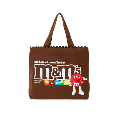 LF联名M豆帆布托特包单肩手提袋