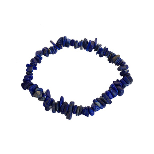 天然水晶 阿富汗青金石手链 碎石手串招财单圈diy 男女女款饰品